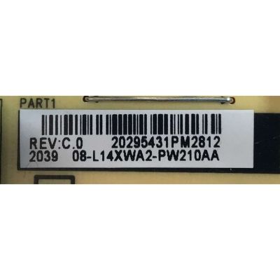 KIT DE TARJETAS PARA TV TCL / MAIN 08-MS22F04-MA200AA / 40-MS22F1-MAC2HG / FUENTE 08-L14XWA2-PW210AA / 40-L14XW2-PWC1CG / 20295431PM2812 / E148158 / T-CON 342911008 / ST4251D01-3-C-3 / PANEL LVU430NEBL / MODELO 43S525 - Imagen 3